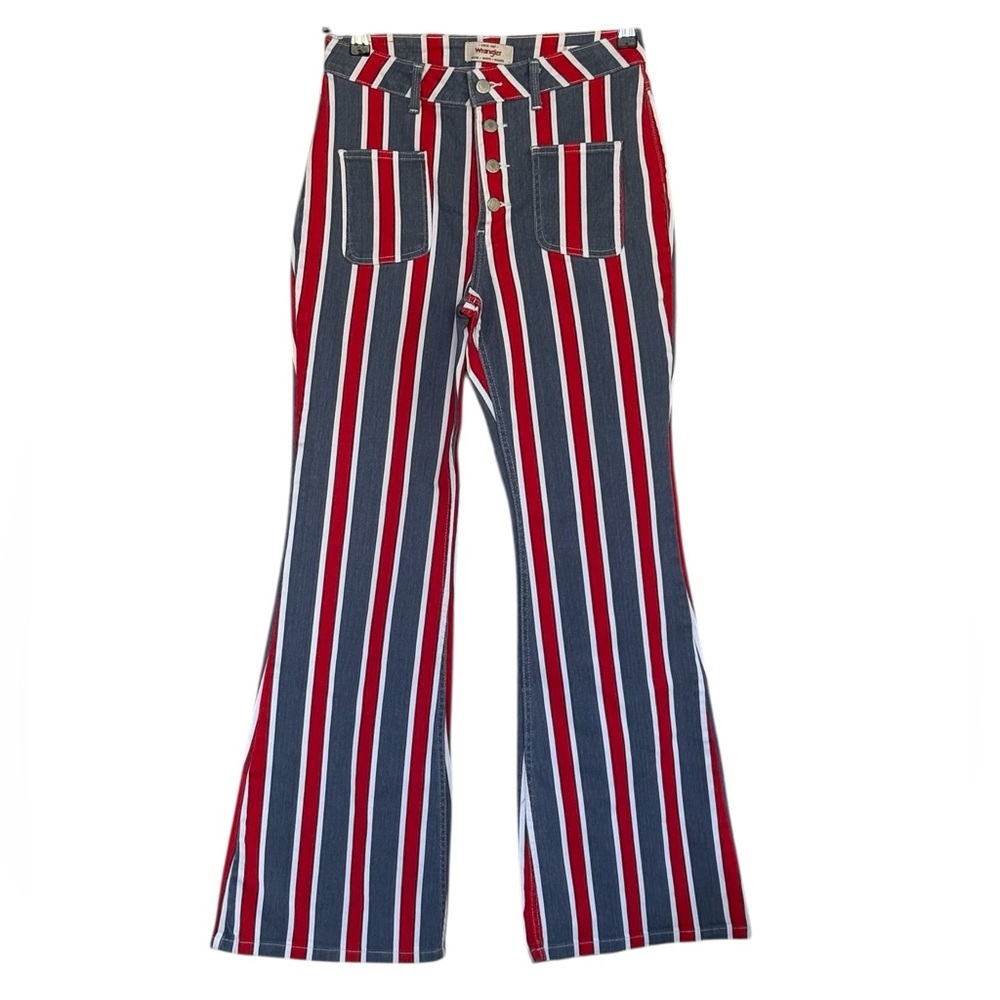 Wrangler Americana High Rise Fierce Flare Button Fly Jeans Size 6